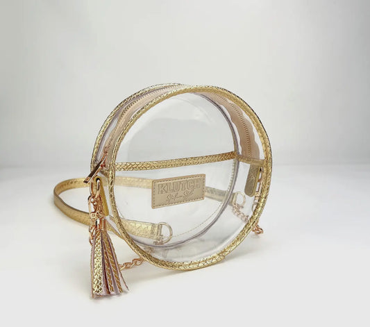 Gold Circle Stadium Purse