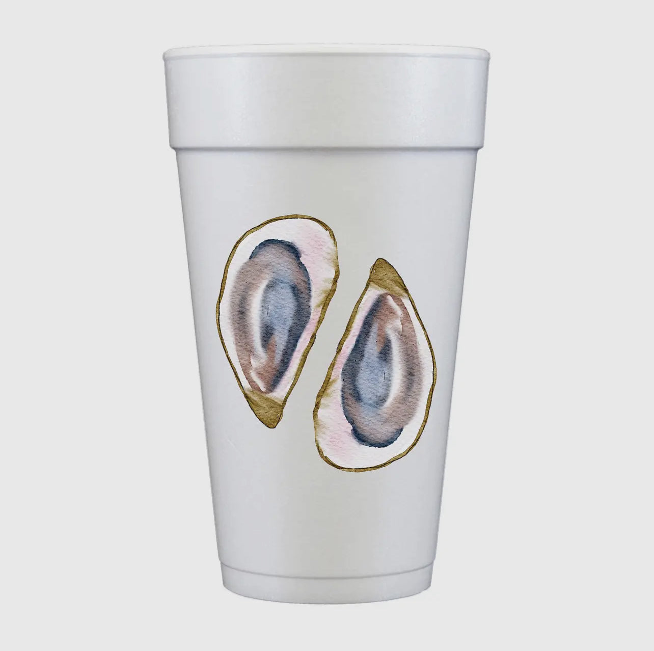 Oyster Foam Cups