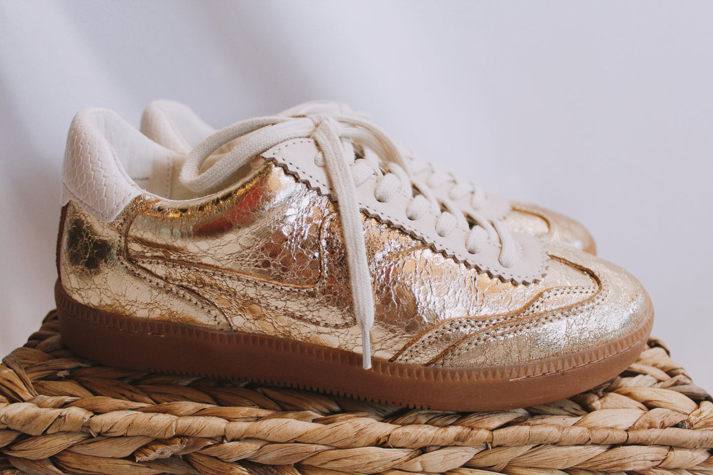 Dolce Vita Gold Sneakers