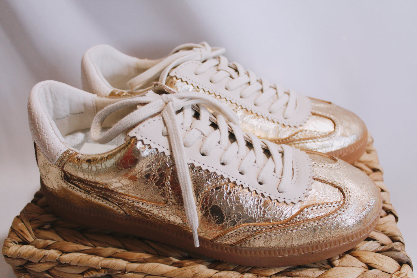 Dolce Vita Gold Sneakers