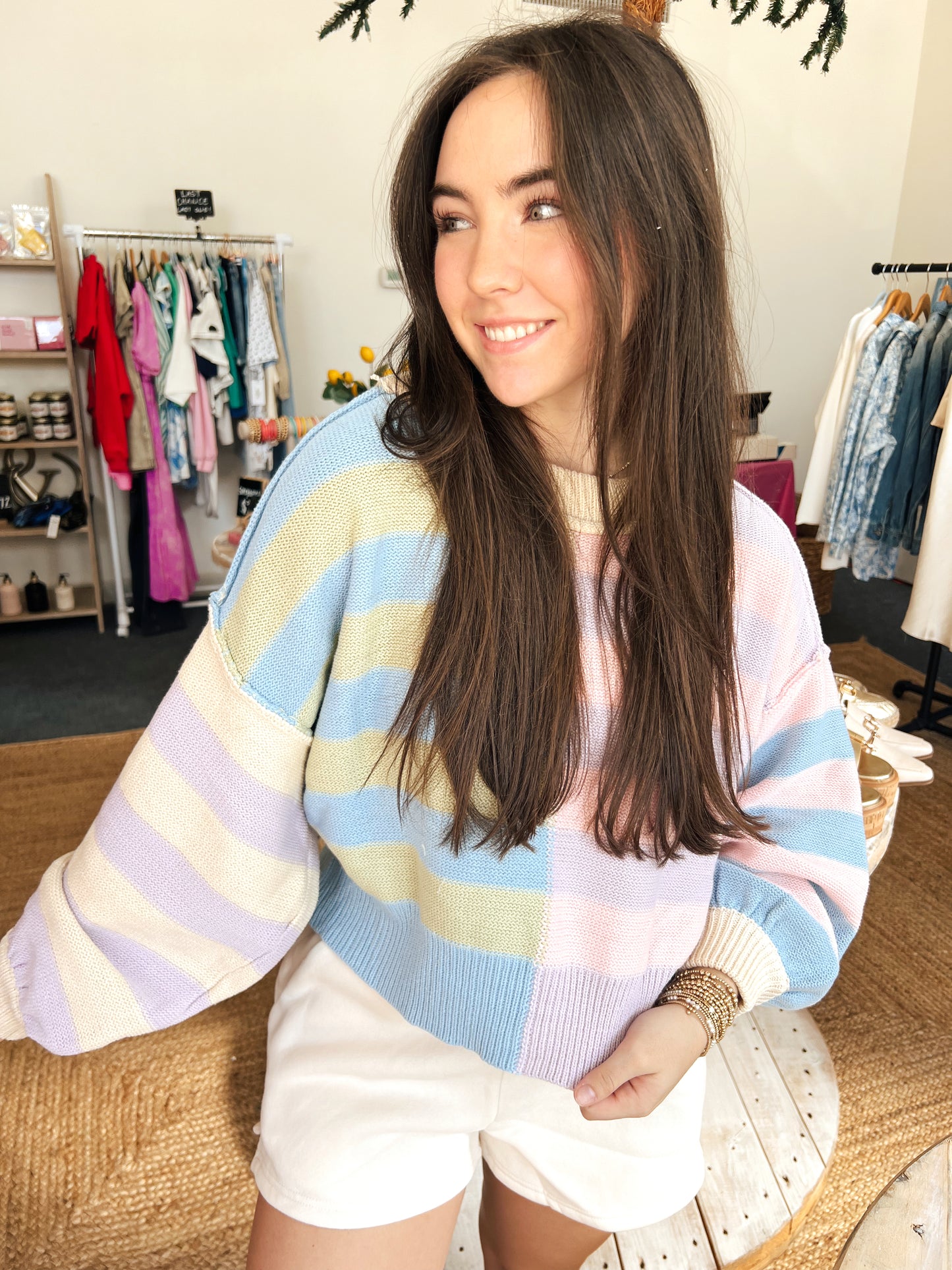 Color Block Sweater